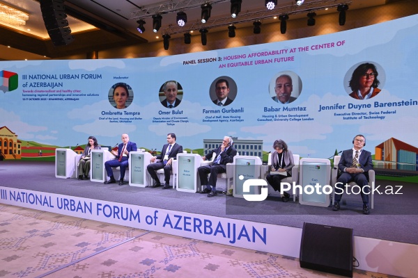 III Azərbaycan Milli Şəhərsalma Forumunun ikinci günü