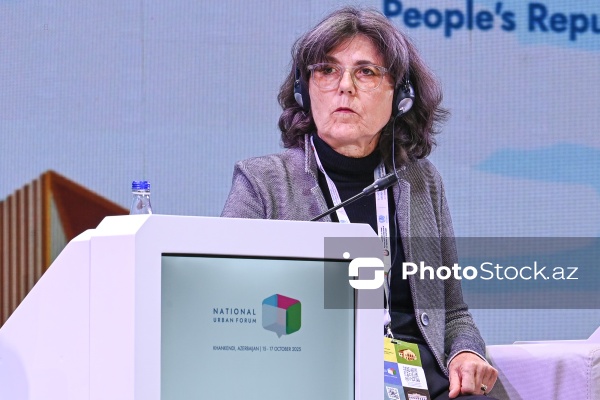 Cenifer Duyn Barenşteyn - III Azərbaycan Milli Şəhərsalma Forumunda