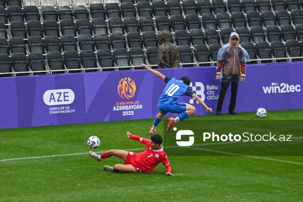 III MDB Oyunları: Futbol üzrə Azərbaycan və Tacikistan oyunu