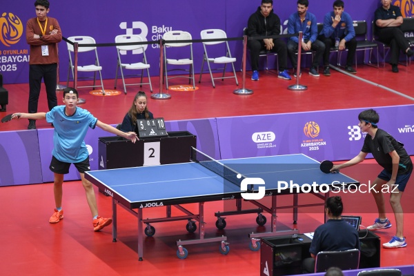 III MDB Oyunları: Stolüstü tennis üzrə yarışlar