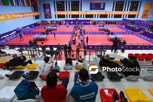 III MDB Oyunları: Stolüstü tennis üzrə yarışlar