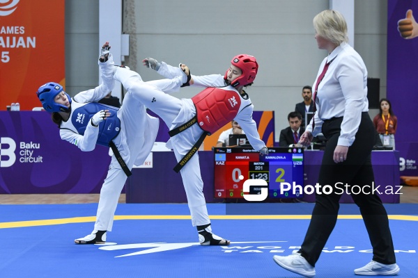 III MDB Oyunları: Taekvondo üzrə yarışlar
