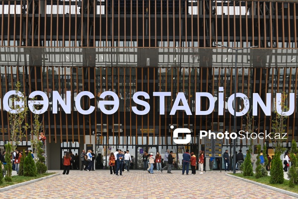 Gəncə stadionunda keçirilən III MDB Oyunlarının açılış mərasimi