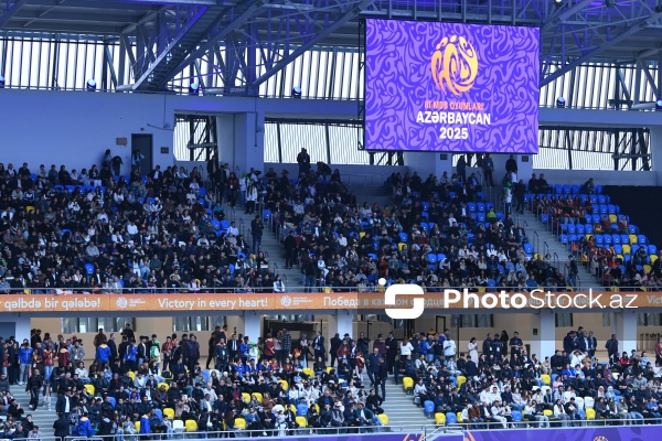 Gəncə stadionunda keçirilən III MDB Oyunlarının açılış mərasimi