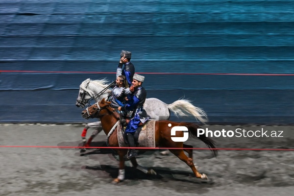 Gəncə stadionunda keçirilən III MDB Oyunlarının açılış mərasimi