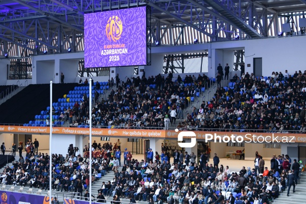 Gəncə stadionunda keçirilən III MDB Oyunlarının açılış mərasimi