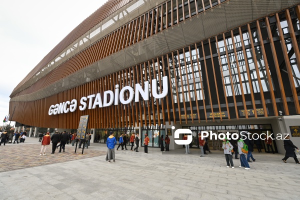 Gəncə stadionunda keçirilən III MDB Oyunlarının açılış mərasimi