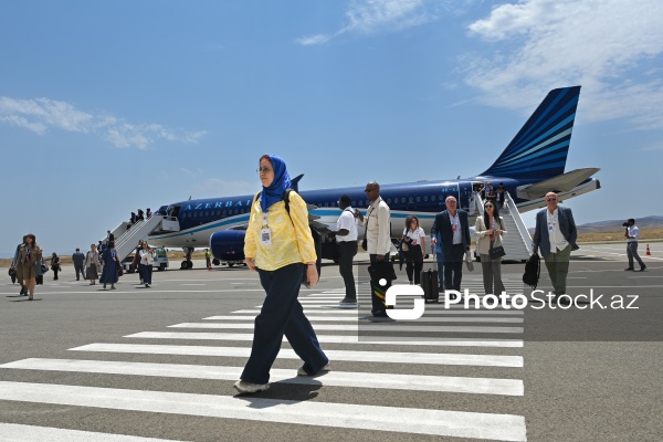 III Şuşa Qlobal Media Forumunun iştirakçıları Füzuli şəhərinə gəliblər