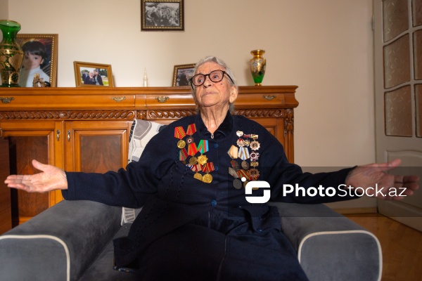 İkinci Dünya müharibəsi veteranı Tacirə Qazıyeva