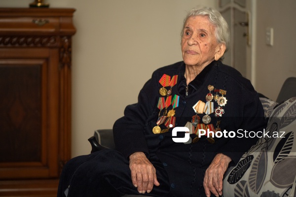 İkinci Dünya müharibəsi veteranı Tacirə Qazıyeva