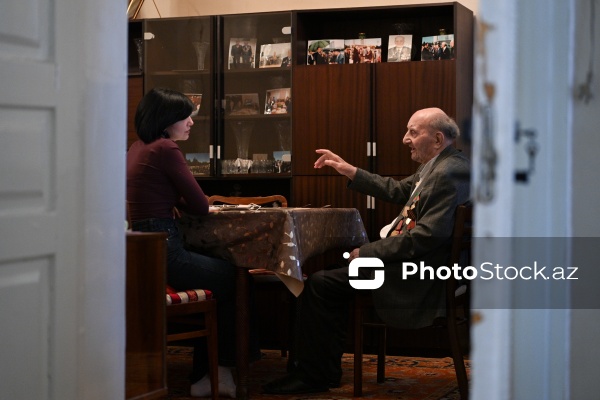 İkinci Dünya müharibəsinin 102 yaşlı veteranı Qaflan Ömərov