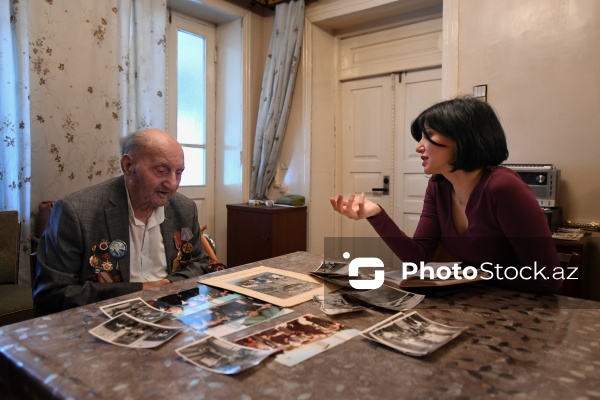 İkinci Dünya müharibəsinin 102 yaşlı veteranı Qaflan Ömərov