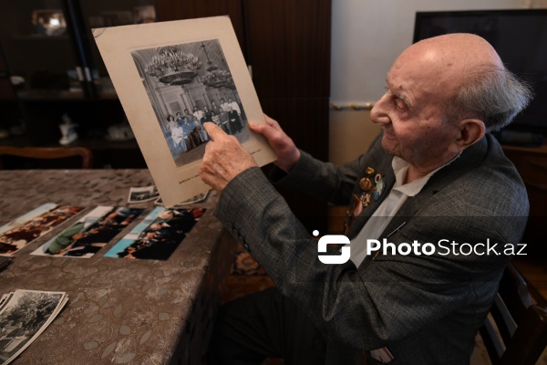 İkinci Dünya müharibəsinin 102 yaşlı veteranı Qaflan Ömərov