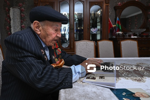 İkinci Dünya müharibəsinin 98 yaşlı veteranı Əzim İbrahimov