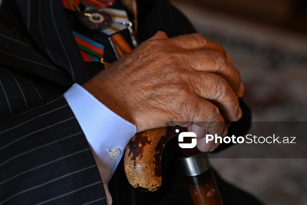 İkinci Dünya müharibəsinin 98 yaşlı veteranı Əzim İbrahimov