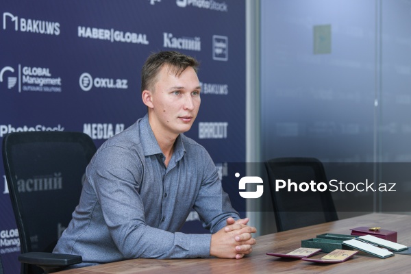 İkinci Qarabağ müharibəsi qazisi Oleq Həsənov