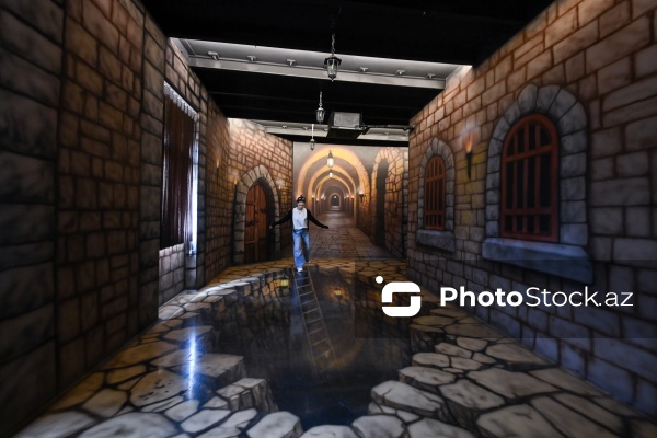 Paytaxtda yeni açılan Bakı İllüziya Muzeyi