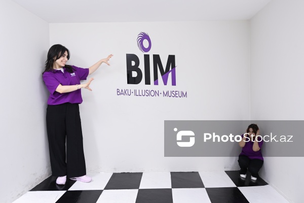 Paytaxtda yeni açılan Bakı İllüziya Muzeyi