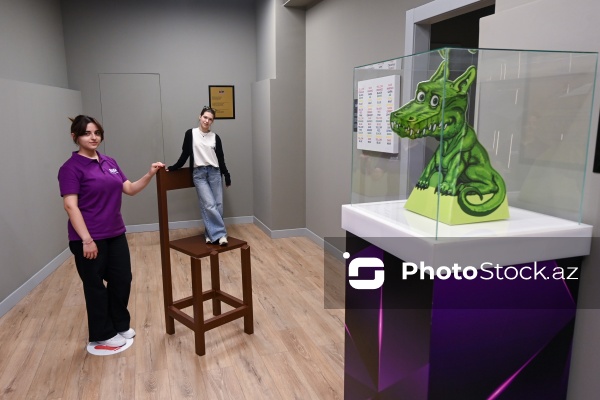 Paytaxtda yeni açılan Bakı İllüziya Muzeyi