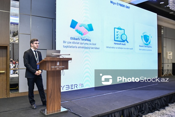Raul Ömərov - "İnformasiya təhlükəsizliyi riskləri və onların idarə edilməsi" tədbirində