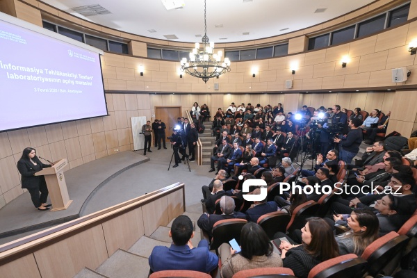“İnformasiya Təhlükəsizliyi Testləri” laboratoriyasının açılış mərasimi