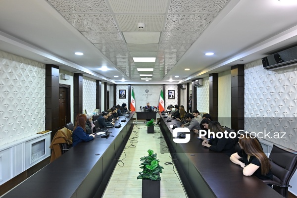 İranın Azərbaycandakı səfiri Müctəba Dəmirçilunun mətbuat konfransı