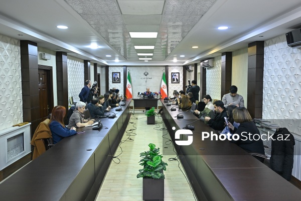 İranın Azərbaycandakı səfiri Müctəba Dəmirçilunun mətbuat konfransı