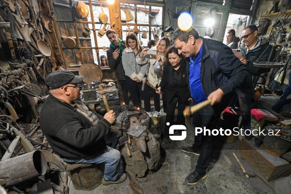 “Lahıc” Dövlət Tarix-Mədəniyyət qoruğuna təşkil olunan mediatur