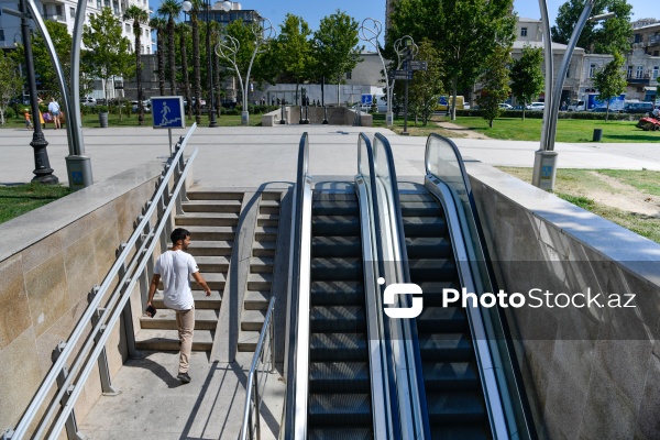 Qış parkı və Heydər Əliyev parkında işləməyən eskalatorlar və onların yaratdığı çətinliklər