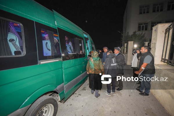 Kəlbəcər şəhərinə növbəti köç karvanı yola salınıb