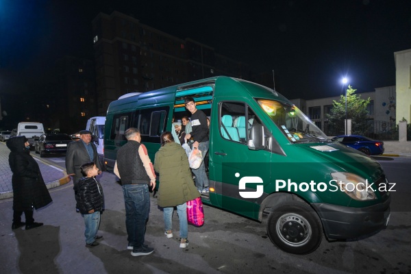 Kəlbəcər şəhərinə növbəti köç karvanı yola salınıb