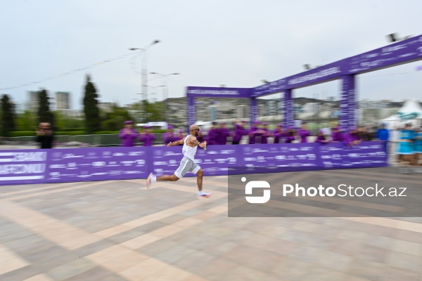 "Küləyə qalib gəl" şüarı ilə keçirilən "Bakı Marafonu 2025"