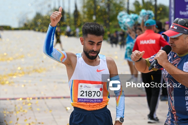 "Küləyə qalib gəl" şüarı ilə keçirilən "Bakı Marafonu 2025"
