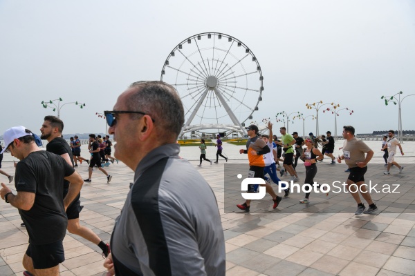 "Küləyə qalib gəl" şüarı ilə keçirilən "Bakı Marafonu 2025"