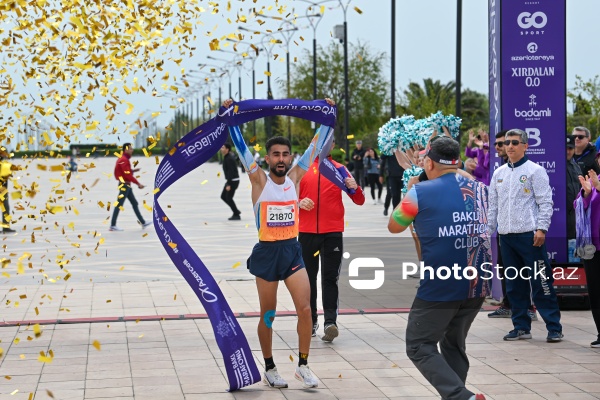 "Küləyə qalib gəl" şüarı ilə keçirilən "Bakı Marafonu 2025"