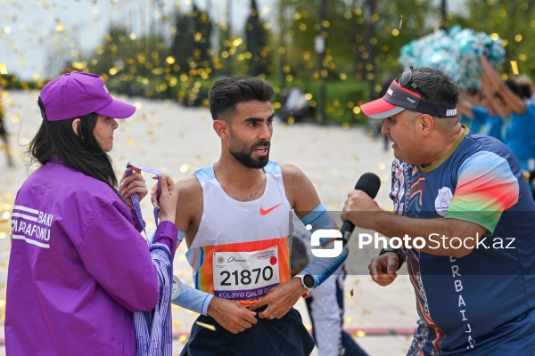 "Küləyə qalib gəl" şüarı ilə keçirilən "Bakı Marafonu 2025"