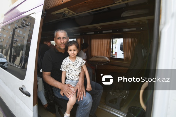 Laçının Bəylik kəndinə növbəti köç karvanı yola salınıb