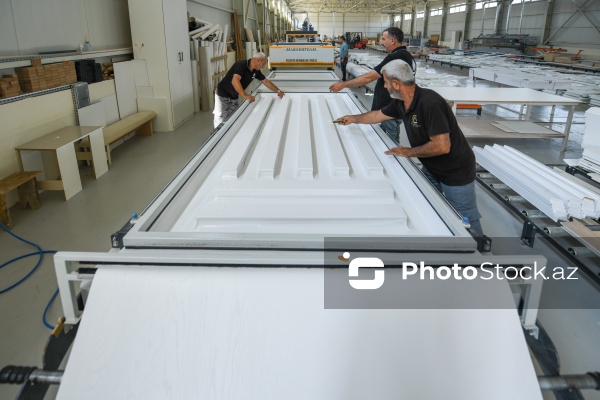 Laçında “Zerti” Aqrosənaye Parkında yerləşən mebel fabriki