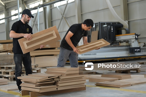 Laçında “Zerti” Aqrosənaye Parkında yerləşən mebel fabriki