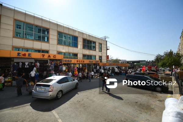 "8-ci kilometr bazarı"nın yaxınlığında baş vermiş yanğın