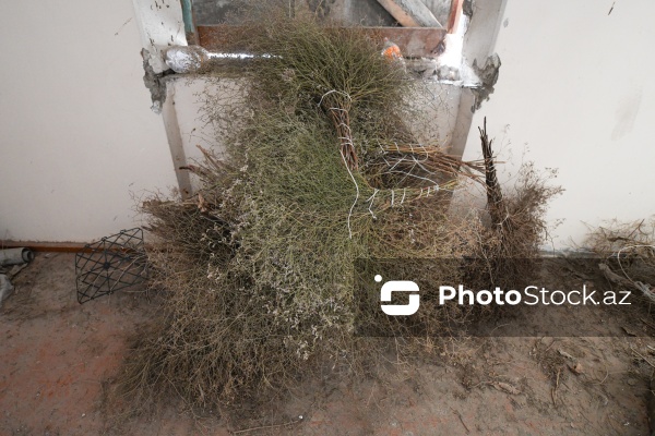 Sumqayıtın İnşaatçılar qəsəbəsində yerləşən baxımsız mədəniyyət evi