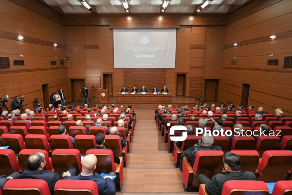 MSK-da keçirilən bələdiyyə seçkilərində namizədlərin qeydiyyatı prosesinə dair seminar