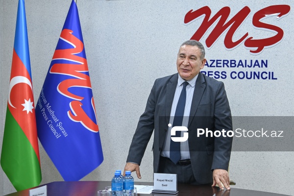 Rəşad Məcid - Mətbuat Şurasının Dil Komissiyasının genişləndirilmiş iclasında