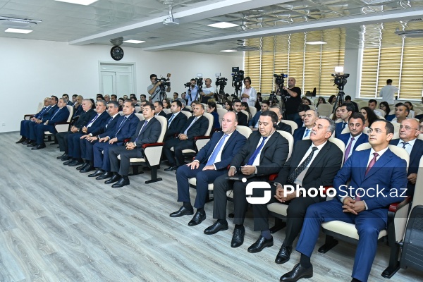 Metrologiya İnstitutunun yeni laboratoriyalarının açılış mərasimi