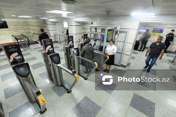 Metronun “Xocəsən” və “Avtovağzal” stansiyalarına ödənişsiz giriş