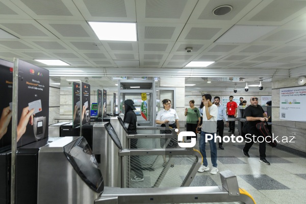 Metronun “Xocəsən” və “Avtovağzal” stansiyalarına ödənişsiz giriş
