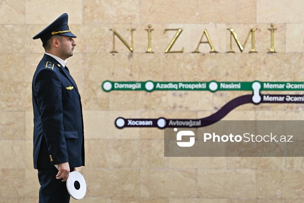 Metropoliteninin “Nizami” stansiyasında yeni texniki qurğu istifadəyə verilib