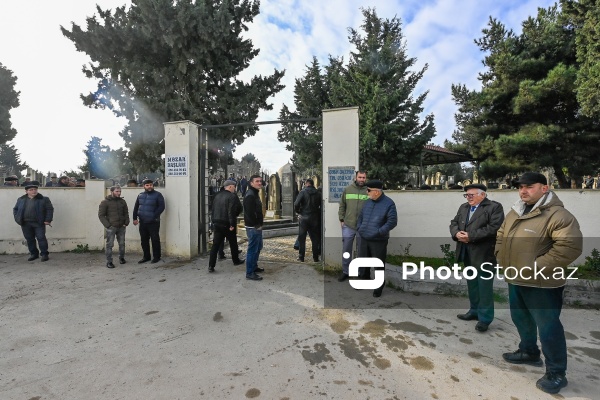 Meyxanaçı Ağakərimin dəfn mərasimi