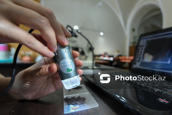 Milli Azərbaycan Tarixi Muzeyinin Bərpa laboratoriyası