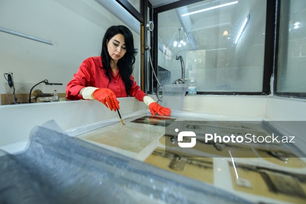 Milli Azərbaycan Tarixi Muzeyinin Bərpa laboratoriyası